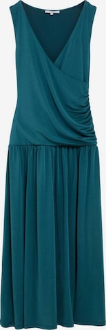 Scalpers Scdrapped V Jersey Dress ' ' in Grün: Vorderseite