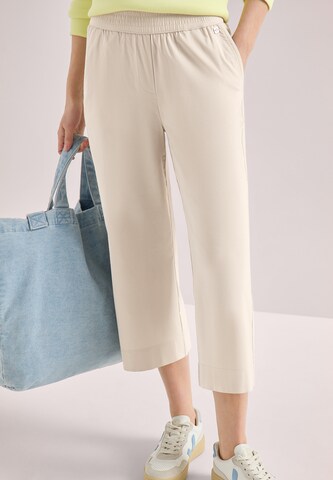 CECIL Wide Leg Hose in Beige: Vorderseite
