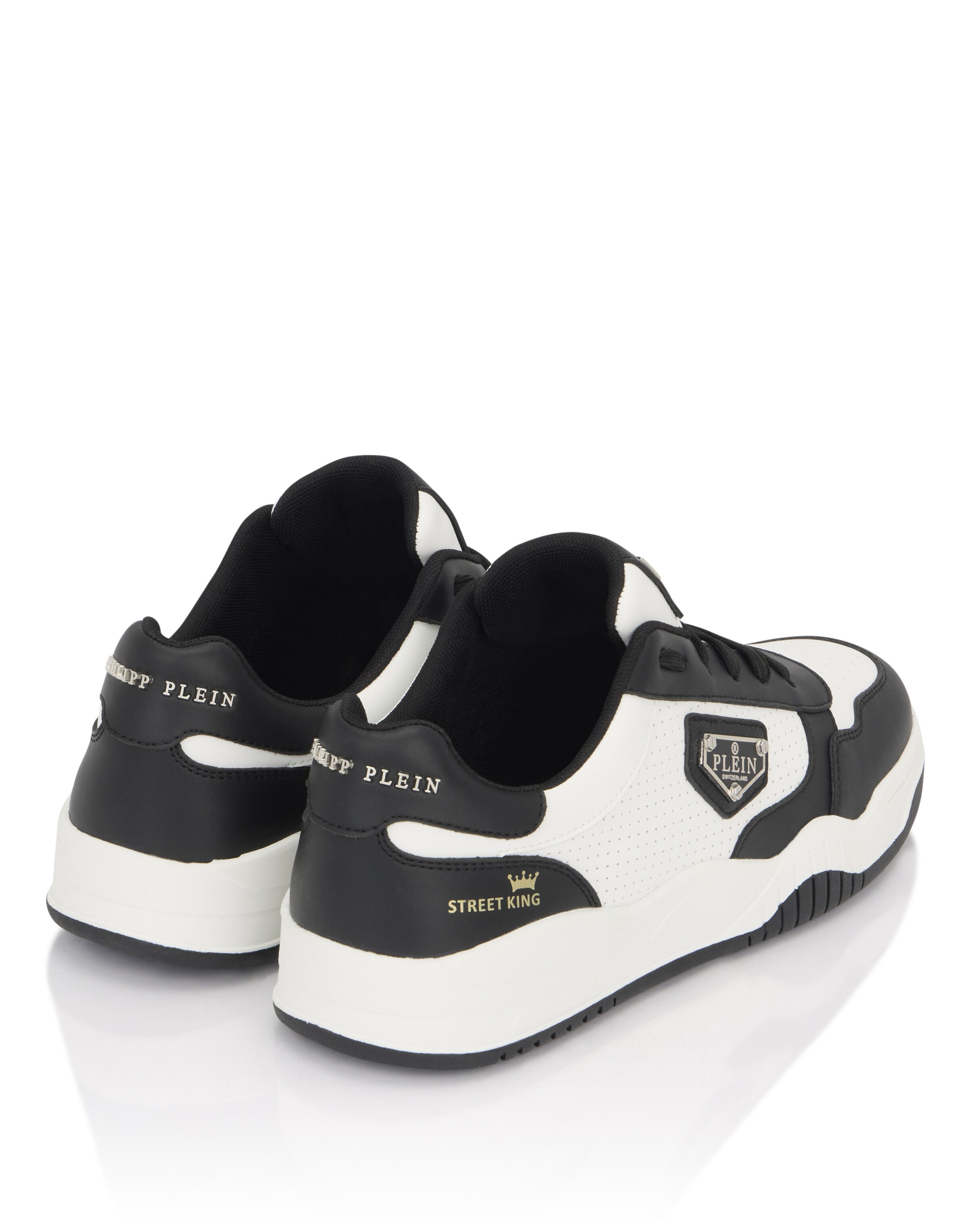 Sneaker bassa 'Street' di Philipp Plein in bianco