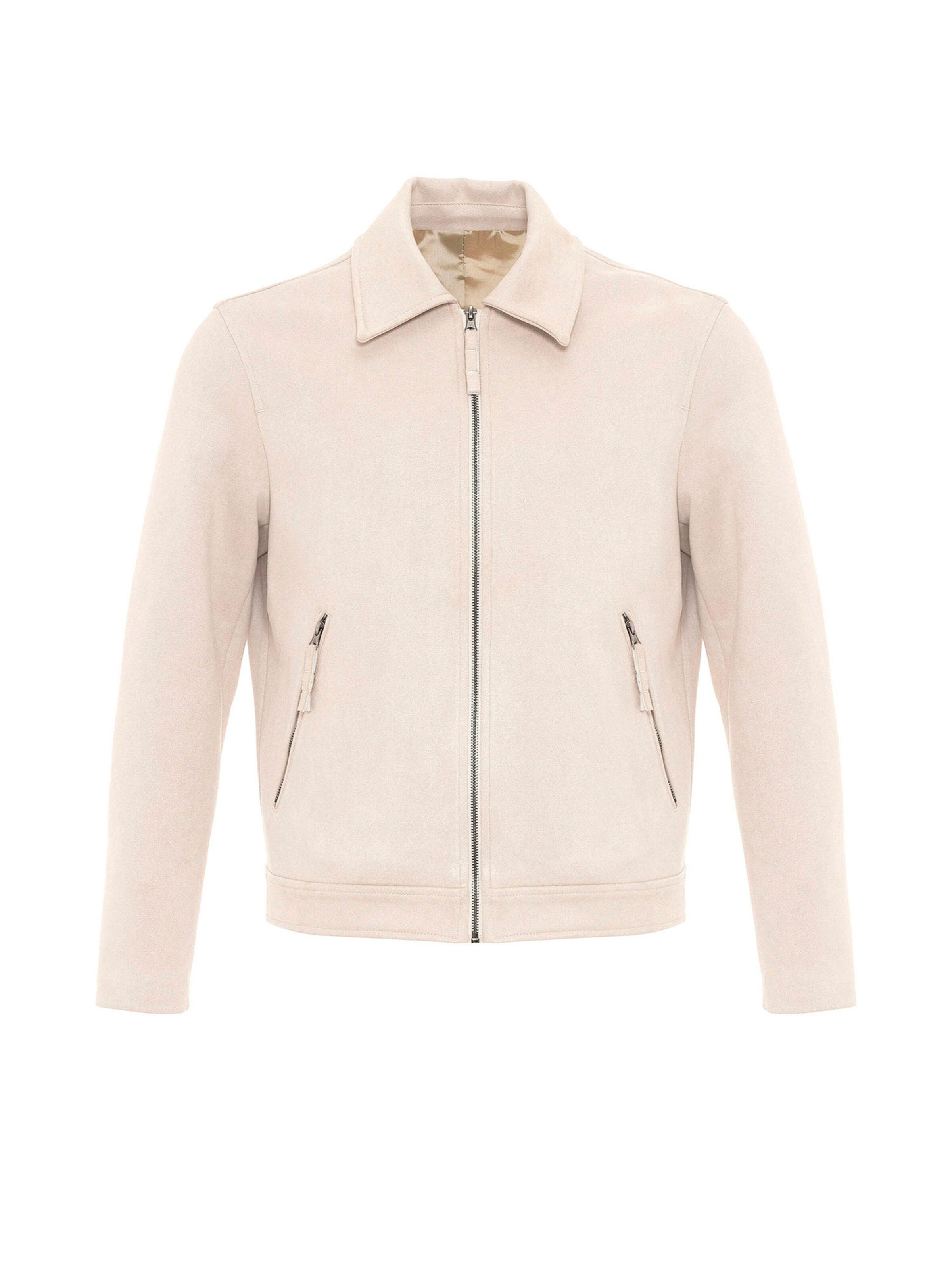 Veste mi-saison Antioch en beige : devant