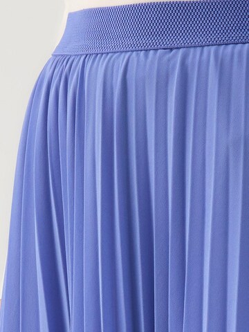 Touché Privé Skirt 'Pleated Chiffon Skirt' in Purple
