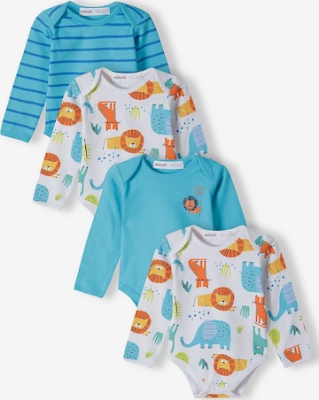 Tutina / body per bambino di MINOTI in blu: frontale