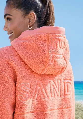 Veste en polaire Elbsand en orange