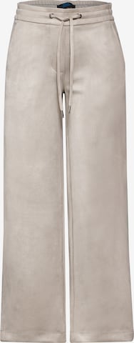 STREET ONE Loosefit Hose in Grau: Vorderseite