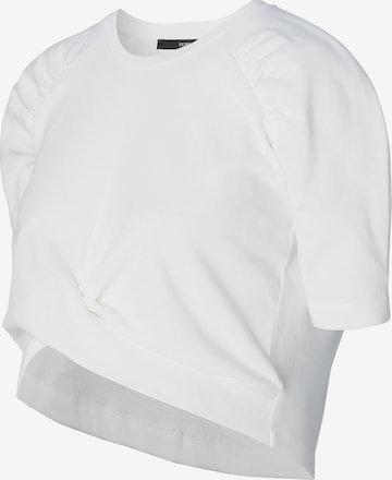 Supermom Тениска 'Emerson' в бяло