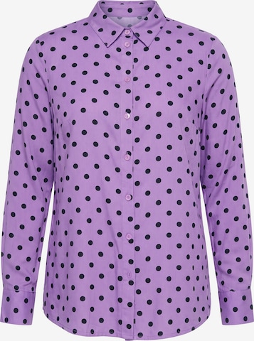 Studio Untold Bluse in Lila: Vorderseite