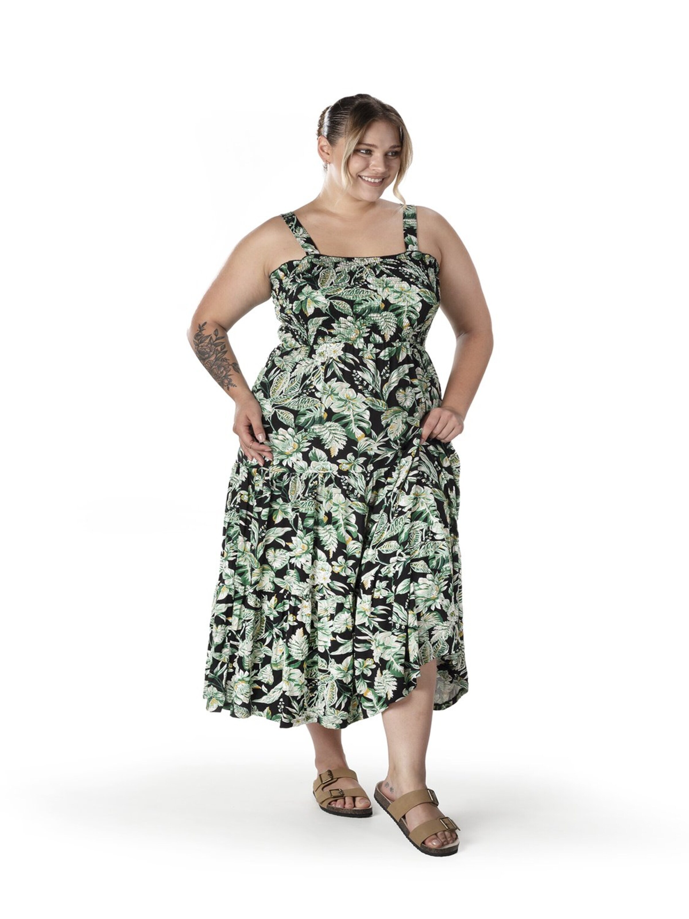 Stil Diva Kleid in Schwarz