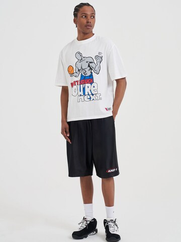 AND1 Särk 'Don't Laugh Trash Talk', värv valge