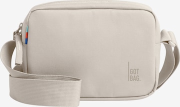 Got Bag - Mala de ombro em bege: frente