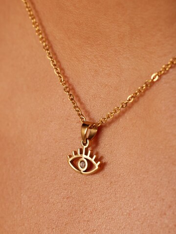 Lucardi Necklace 'Statement' in Gold