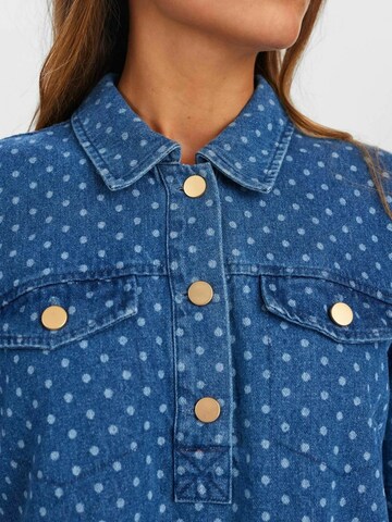 Robe 'HADDIE' NÜMPH en bleu