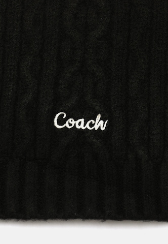 COACH Szalik w kolorze czarny