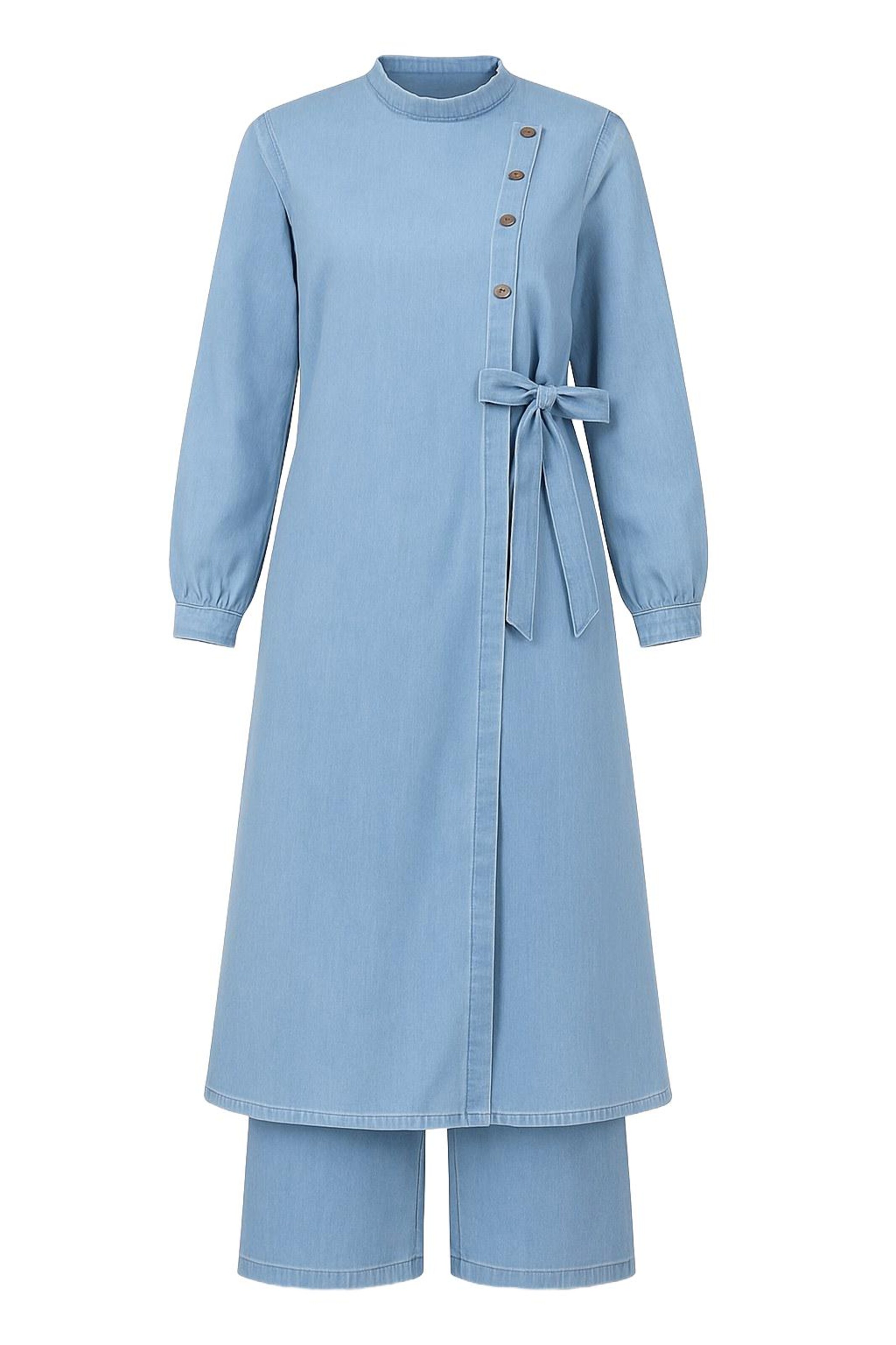 MODAMIHRAM Broekpak in Blauw: voorkant