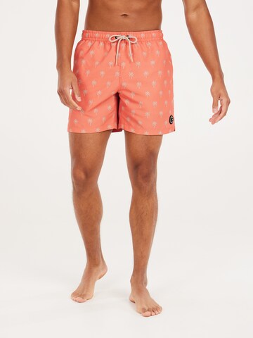 PROTEST Badeshorts 'PRTALVIS'‌‌‌‌‌‌‌‌ in Orange