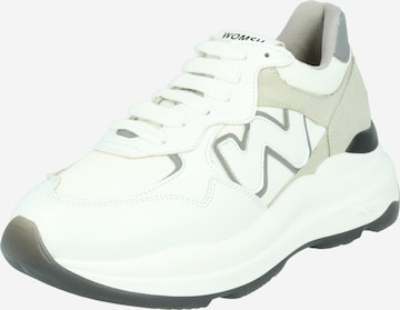 WOMSH Platform trainers 'NEW START' in White: front