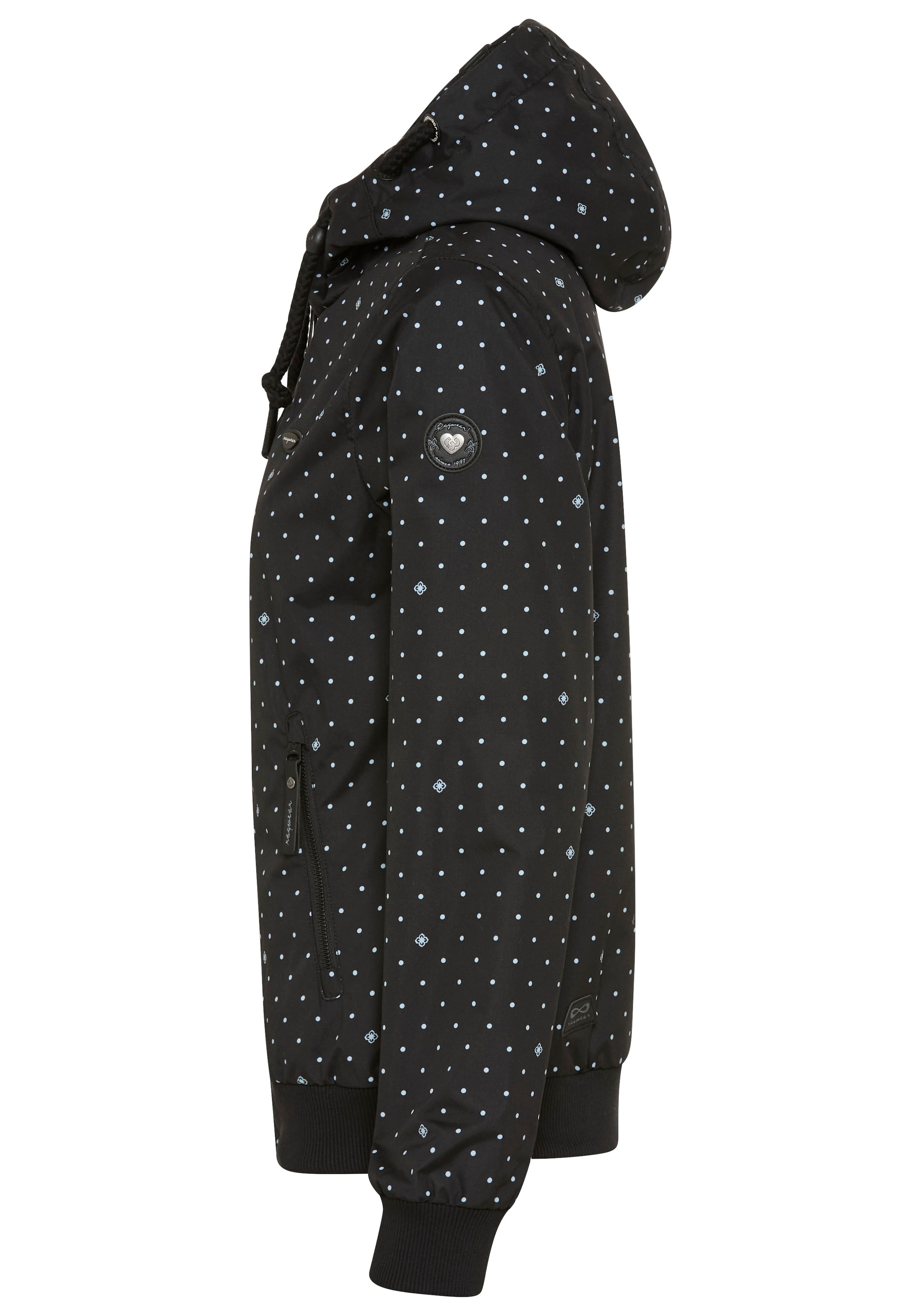 Ragwear Between-Season Jacket in Black