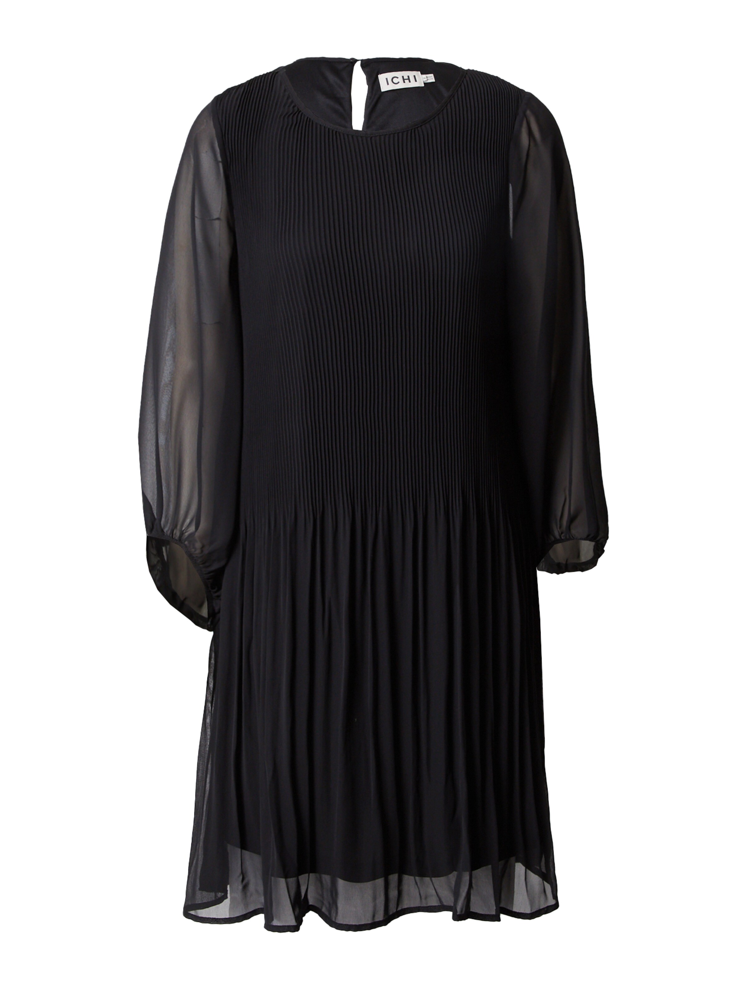 ICHI Kleid 'Nalla' in Schwarz: Vorderseite