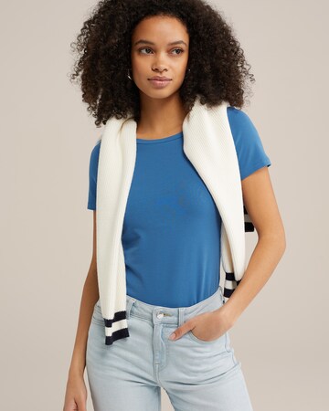 WE Fashion Shirt in Blue: front