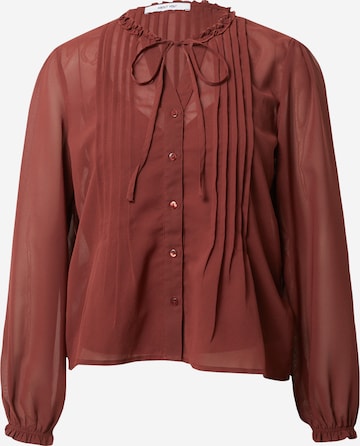 ABOUT YOU Blouse 'Agathe' in Rood: voorkant