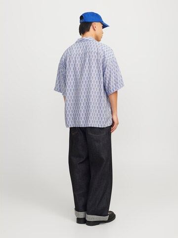 JACK & JONES - Ajuste confortable Camisa en azul