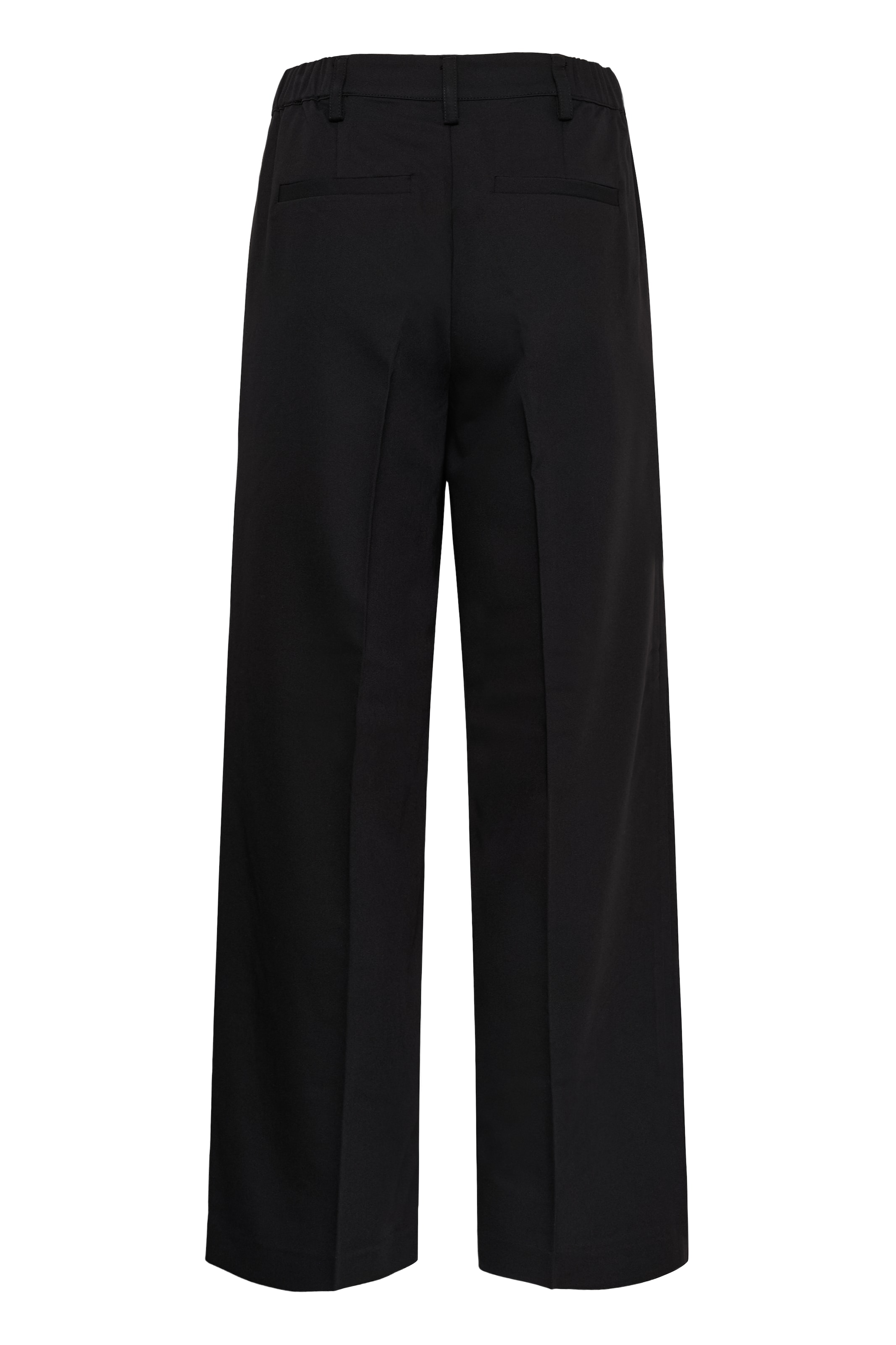 Kaffe Wide leg Trousers with creases 'KAsakura' in Black