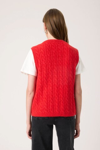 Gilet 'SLVespera' SOAKED IN LUXURY en rouge