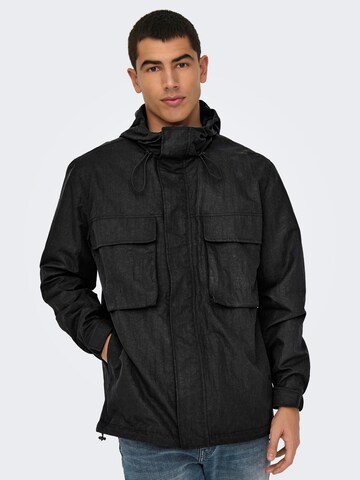 Giacca di mezza stagione 'ONSKane' di Only & Sons in nero