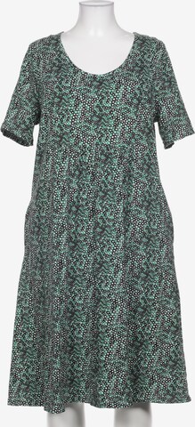 Green Cotton Dress in XXXL in Green: front