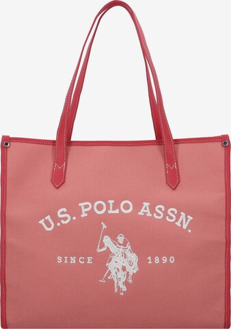 U.S. POLO ASSN. Shopper 'Beach 4' in Rood: voorkant