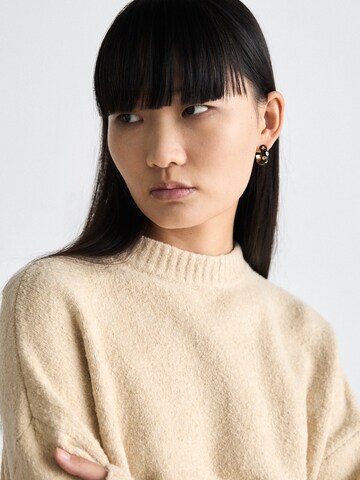 HUGO Pulover 'Sellen' | bež barva