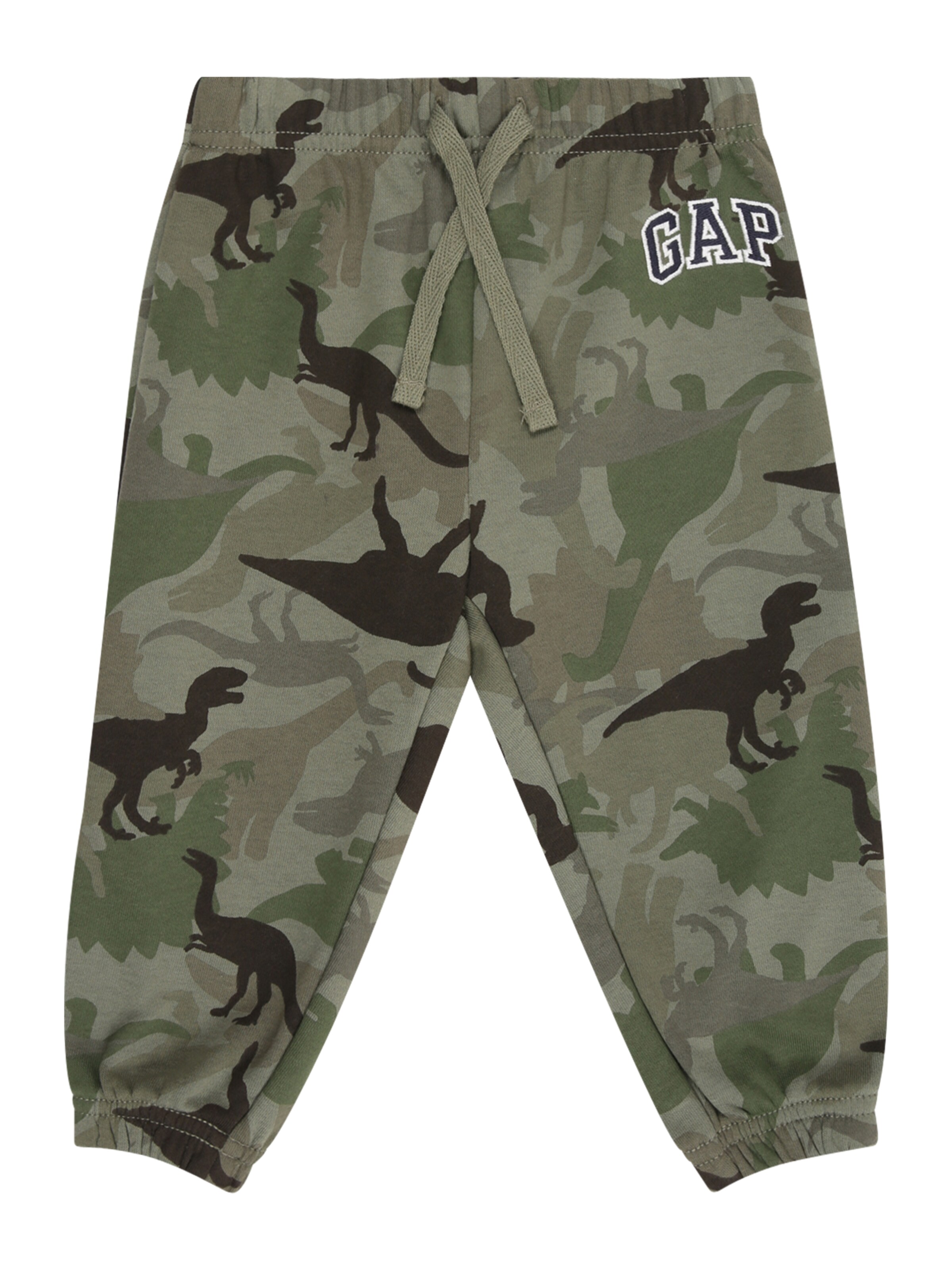 Tapered Pantaloni di GAP in verde: frontale