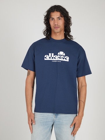 T-Shirt 'Plerica' ELLESSE en bleu : devant