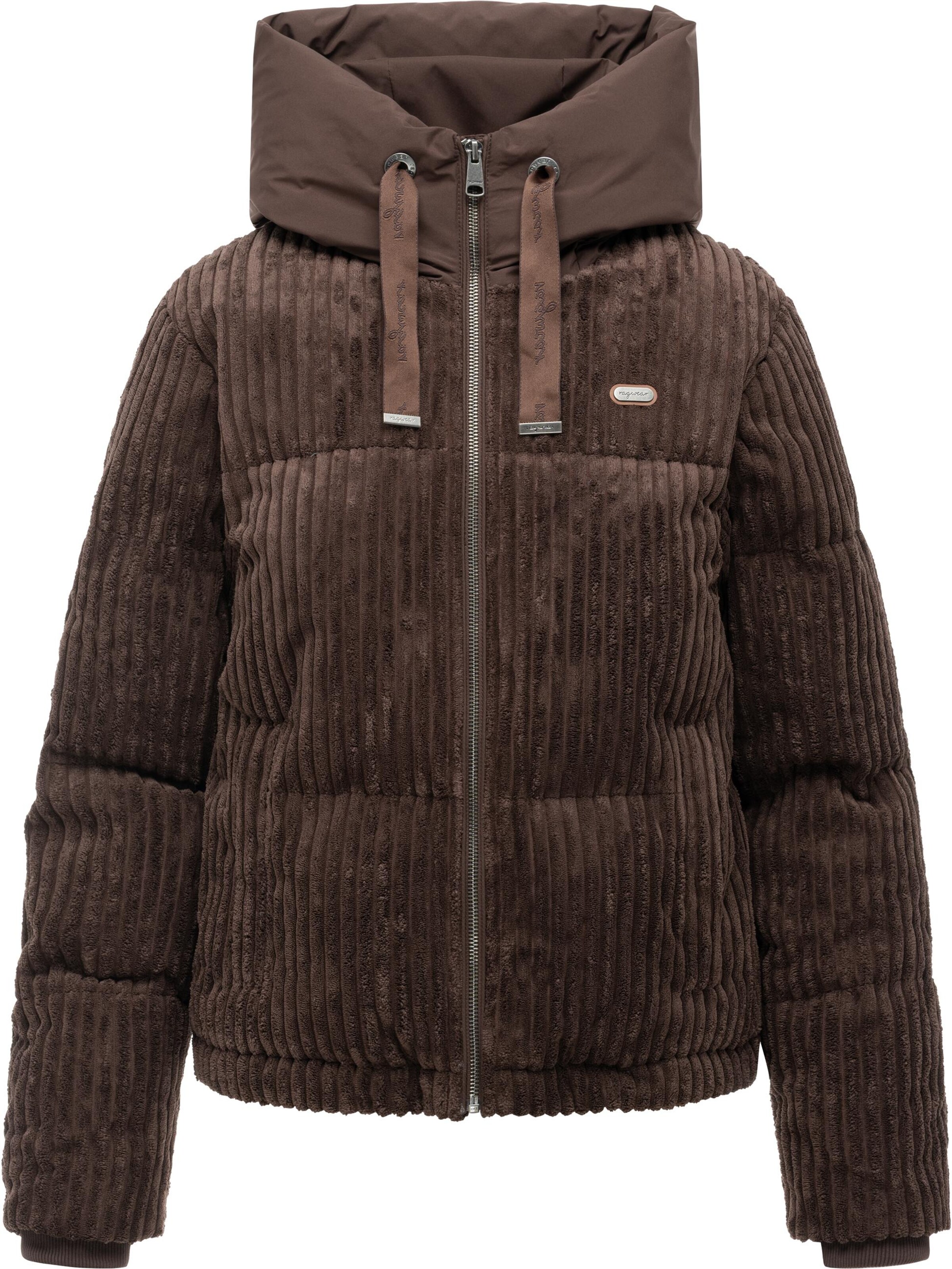 Veste fonctionnelle 'Riella' Ragwear en marron : devant