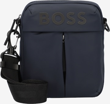 Borsa a tracolla 'Stormy' di BOSS in blu: frontale