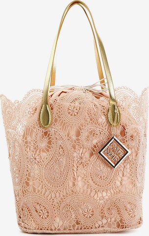 Borsa a sacco di CAFè NOIR in rosa: frontale