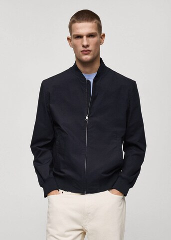 MANGO MAN Between-Season Jacket 'Jon' in Blue: front