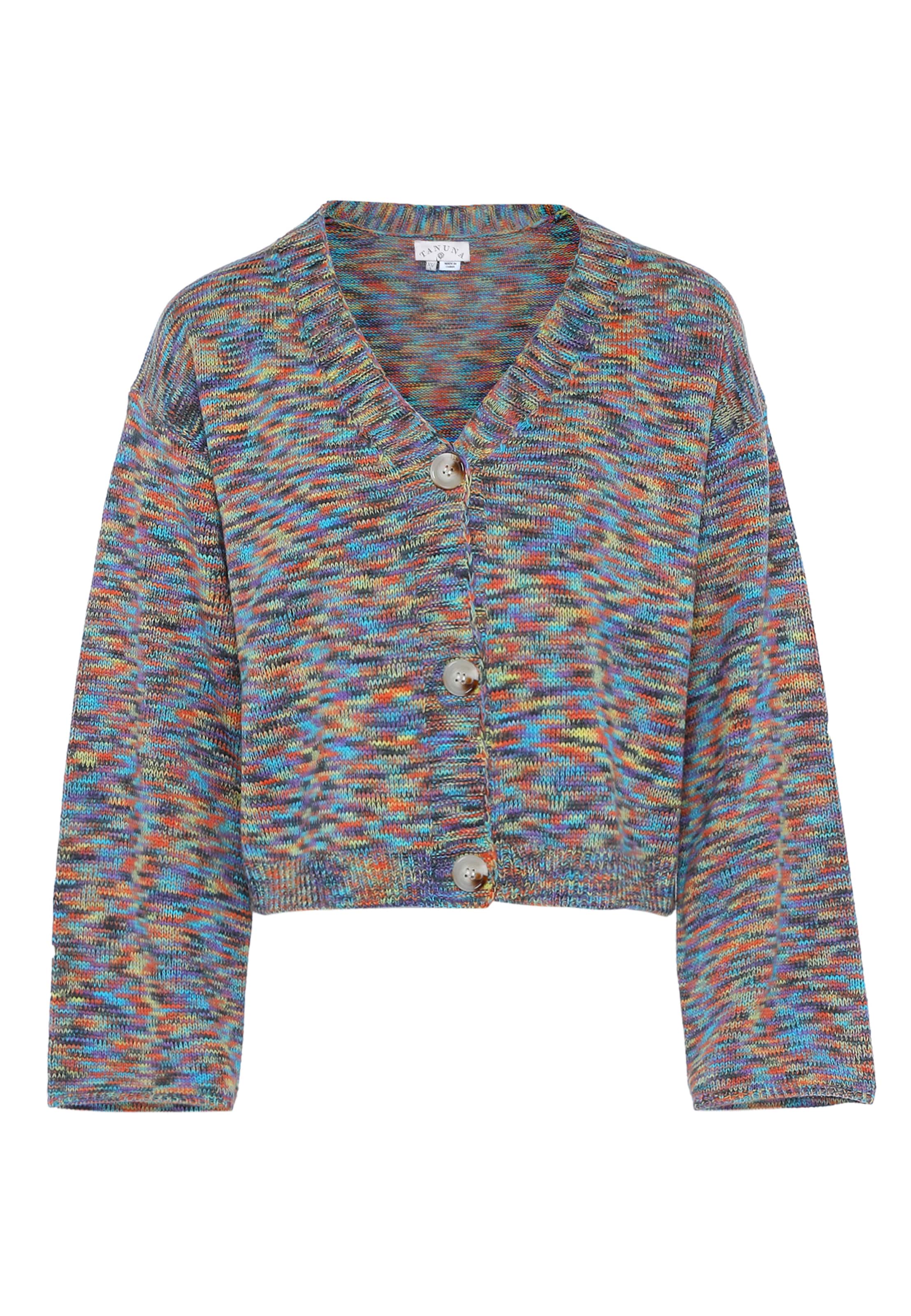 Tanuna Knit cardigan in Blue: front