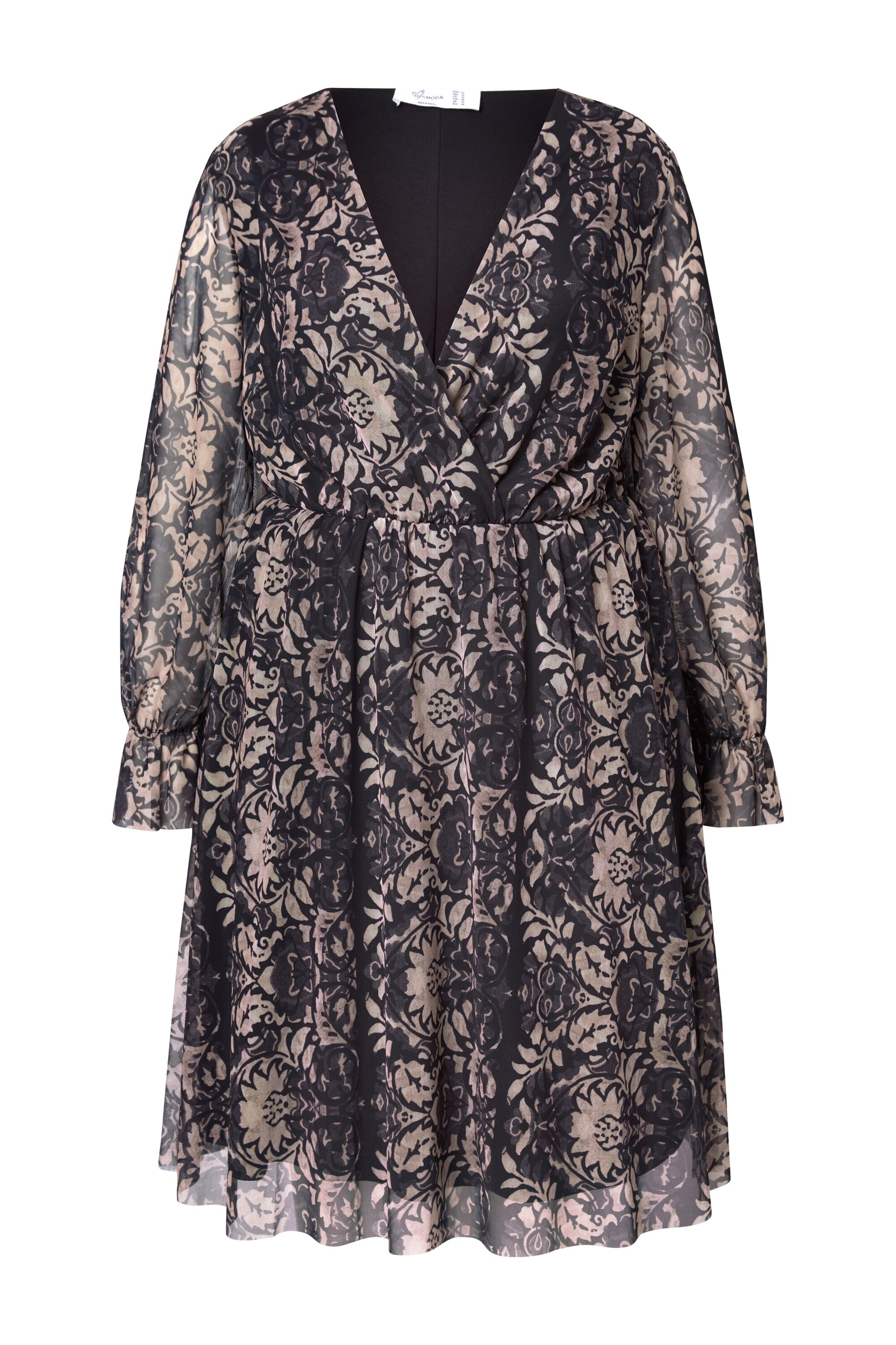 MIAMODA Kleid in Schwarz: Vorderseite