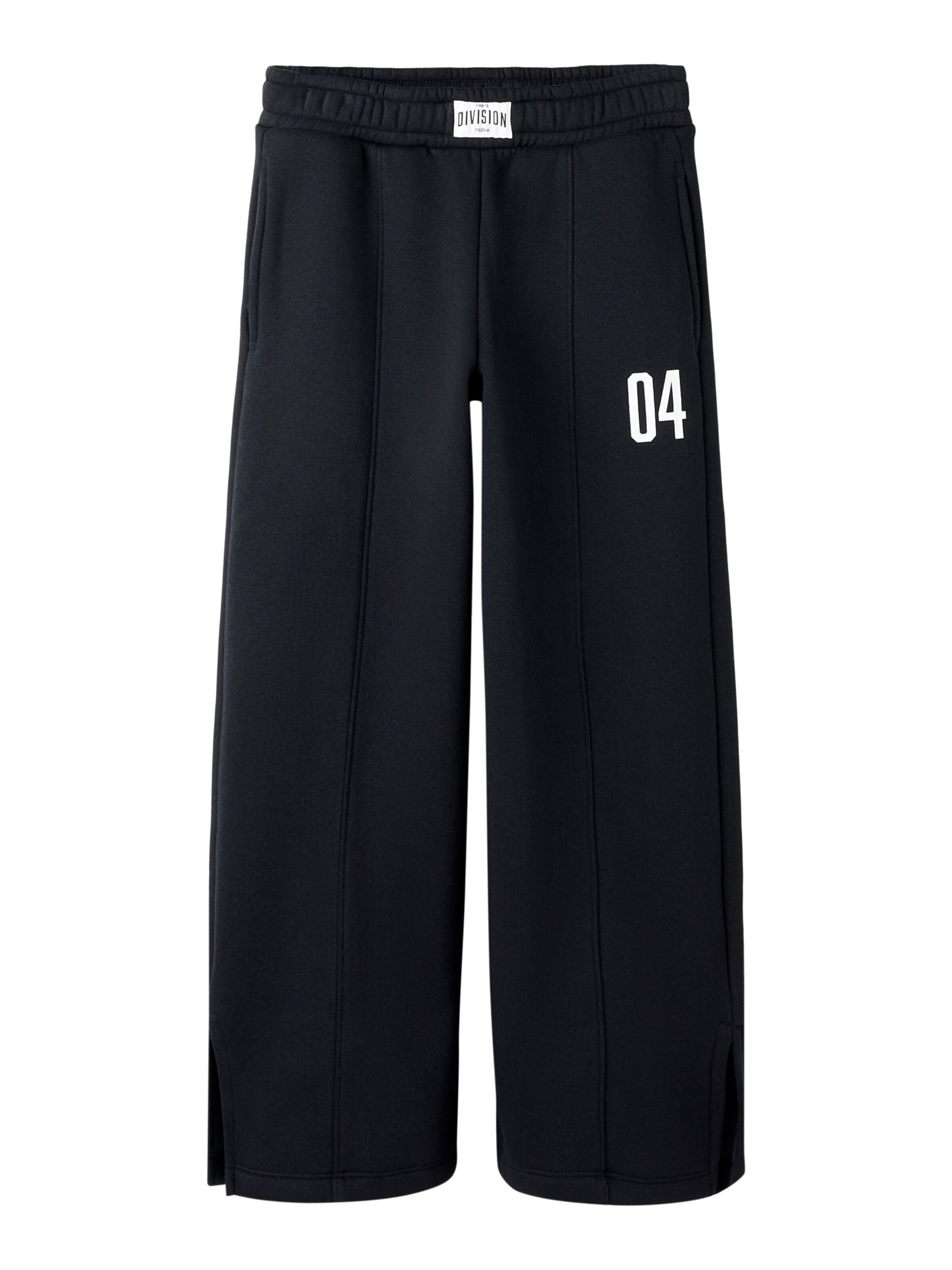 NAME IT - regular Pantalón en negro: frente