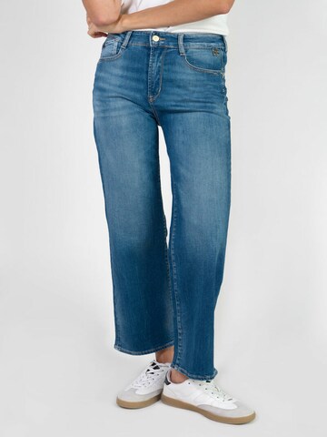 Le Temps Des Cerises Bootcut Jeans 'Zaho' in Blauw: voorkant
