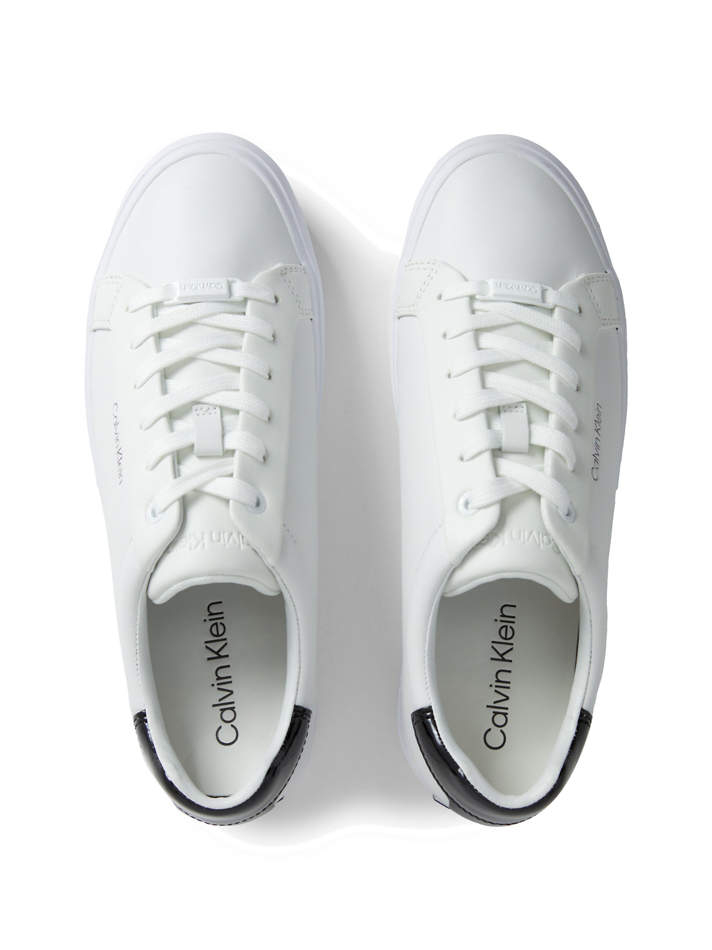 Calvin Klein Platform trainers in White