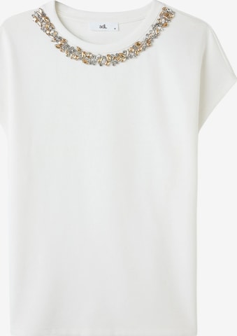 adl Blouse in Beige: voorkant