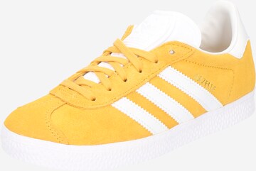 Sneaker 'GAZELLE C' di ADIDAS ORIGINALS in giallo: frontale