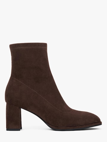 Ankle boots '24123-563' di Estro in marrone: frontale