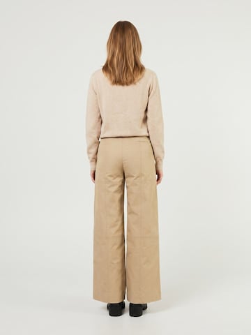minimum Baggy Bukser 'Cecilia' i brun