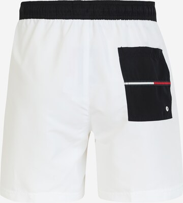 Shorts de bain Tommy Hilfiger Underwear en blanc