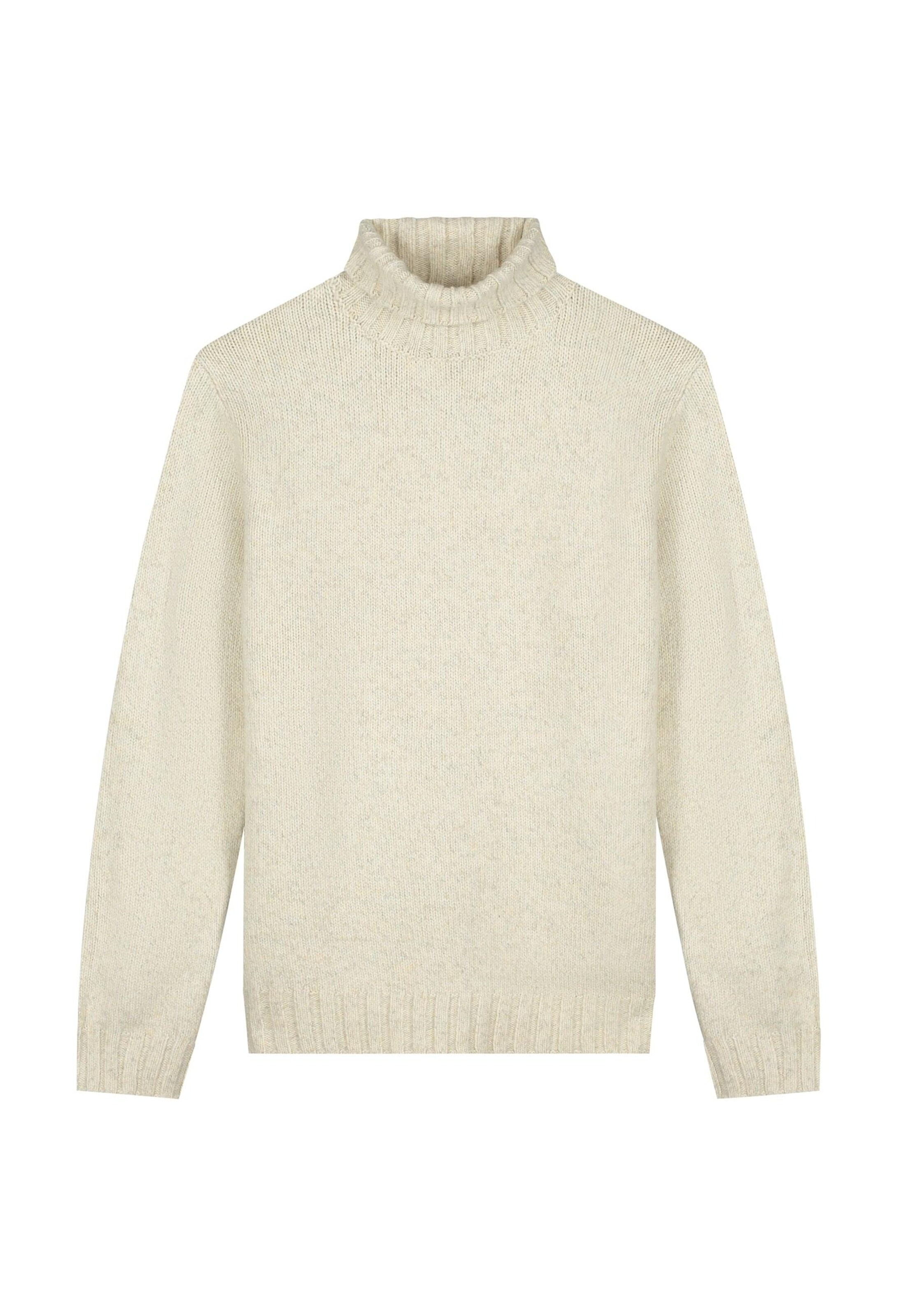 Dstrezzed Pullover 'Ove' in Weiß: Vorderseite