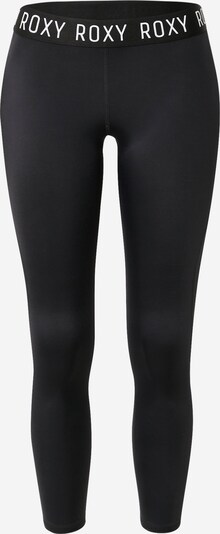 ROXY Pantalon de sport 'GIVE IT TO ME' en anthracite / noir / blanc, Vue avec produit