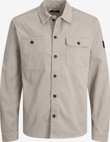 Chemise 'Ben' JACK & JONES en gris : devant