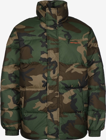 Carhartt WIP Winter Jacket 'Danville' in Green: front